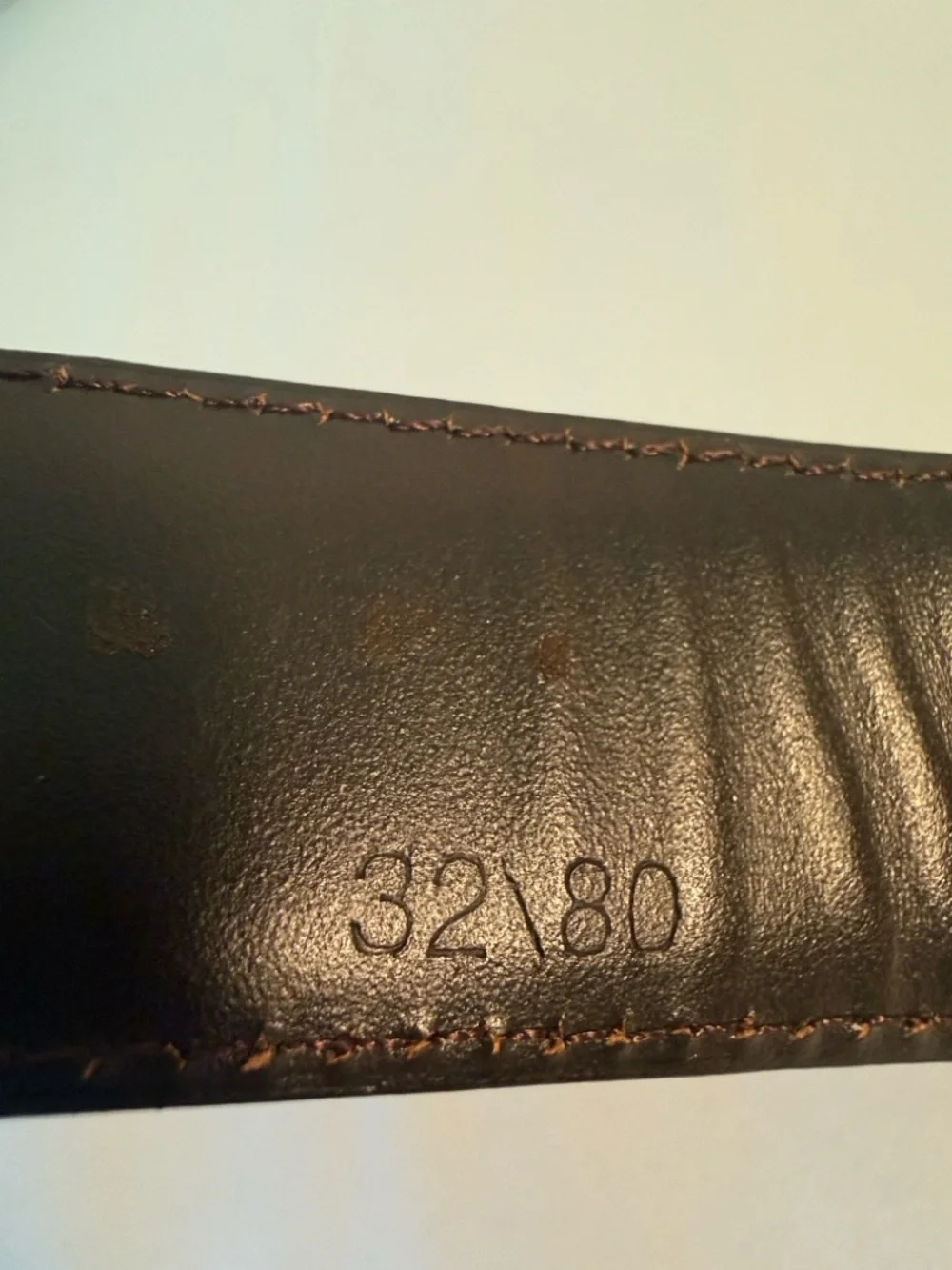 Vintage Western Leather Belt Silver Tone Conchos Engraved Buckle Brown Boho - Picture 7 of 7